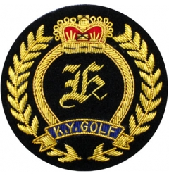 KY Golf Embroidered Blazer Badge